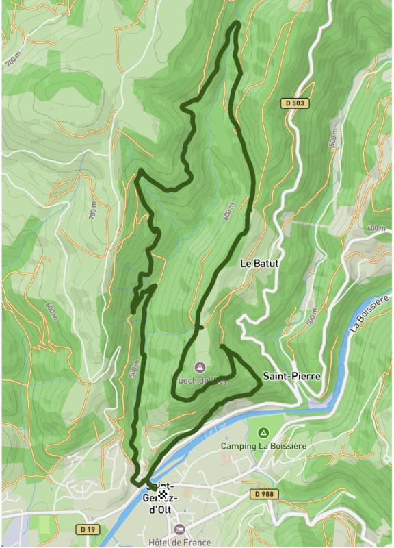 la randonnée Sur les traces de la Marmotte